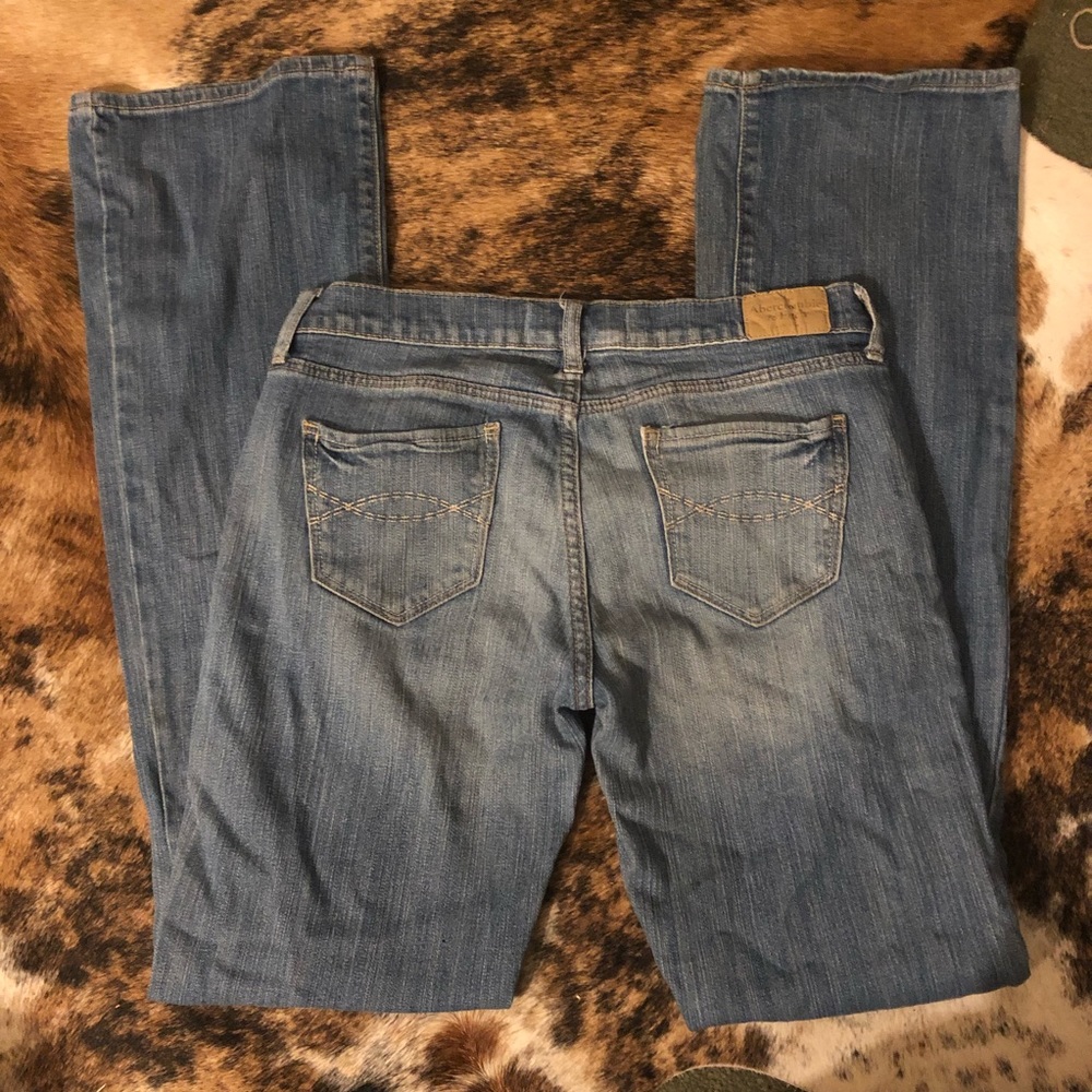 Abercrombie jeans light wash boot cut 4R